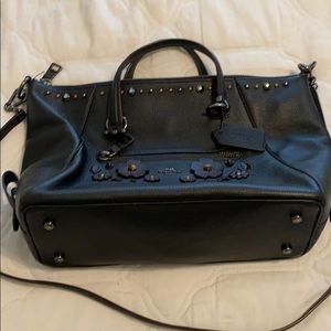 Coach black purse